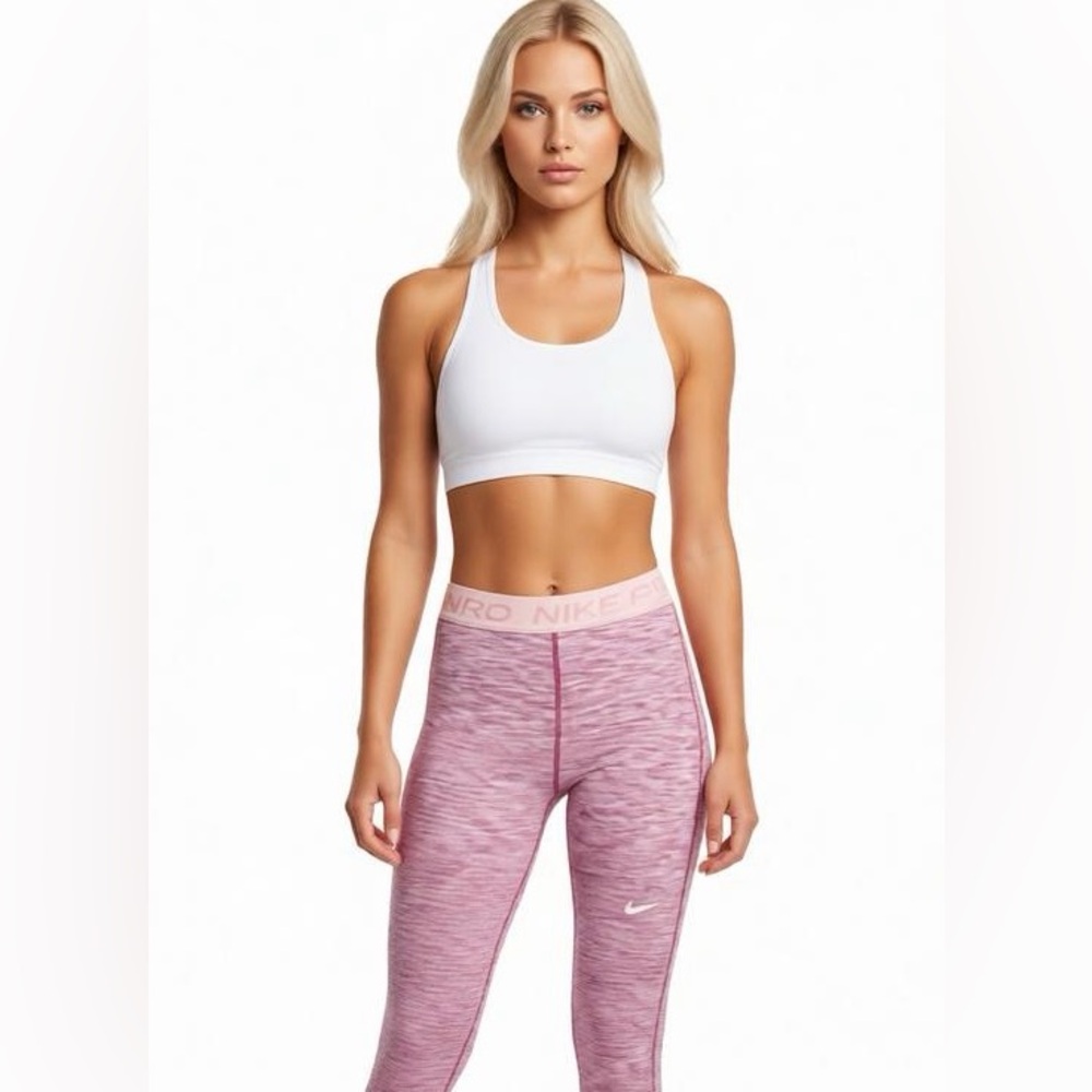 Nike Pro Space Dye Cropped leggings Womens Size XS